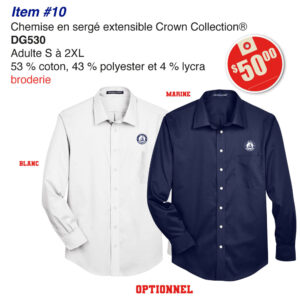 Item 10 PBV Embâcle Hockey chemise DG530 2026