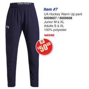Item 07 PBV Embâcle Hockey UA Warm up pant 2026
